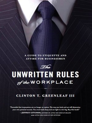 cover image of The Unwritten Rules of the Workplace